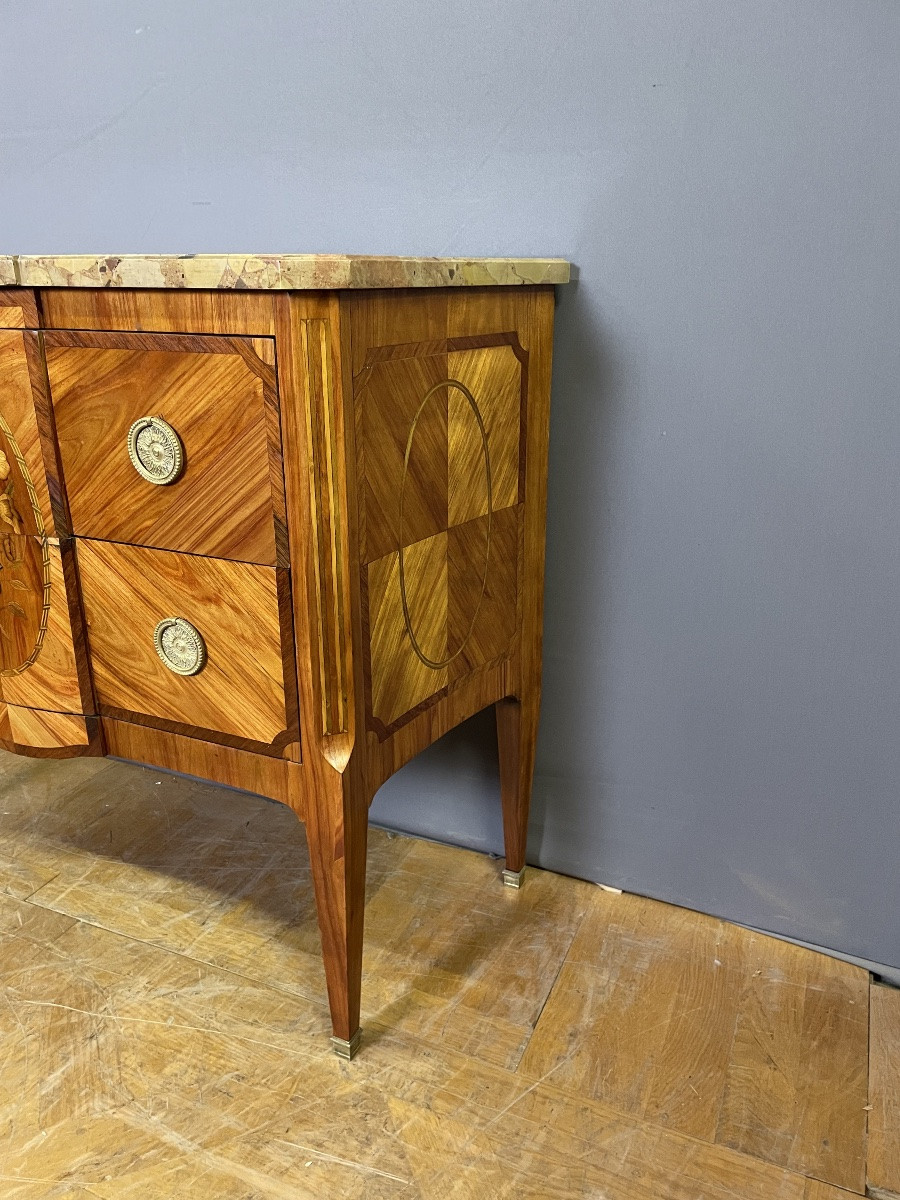 Commode Transition à Ressaut Central vers 1880-photo-3