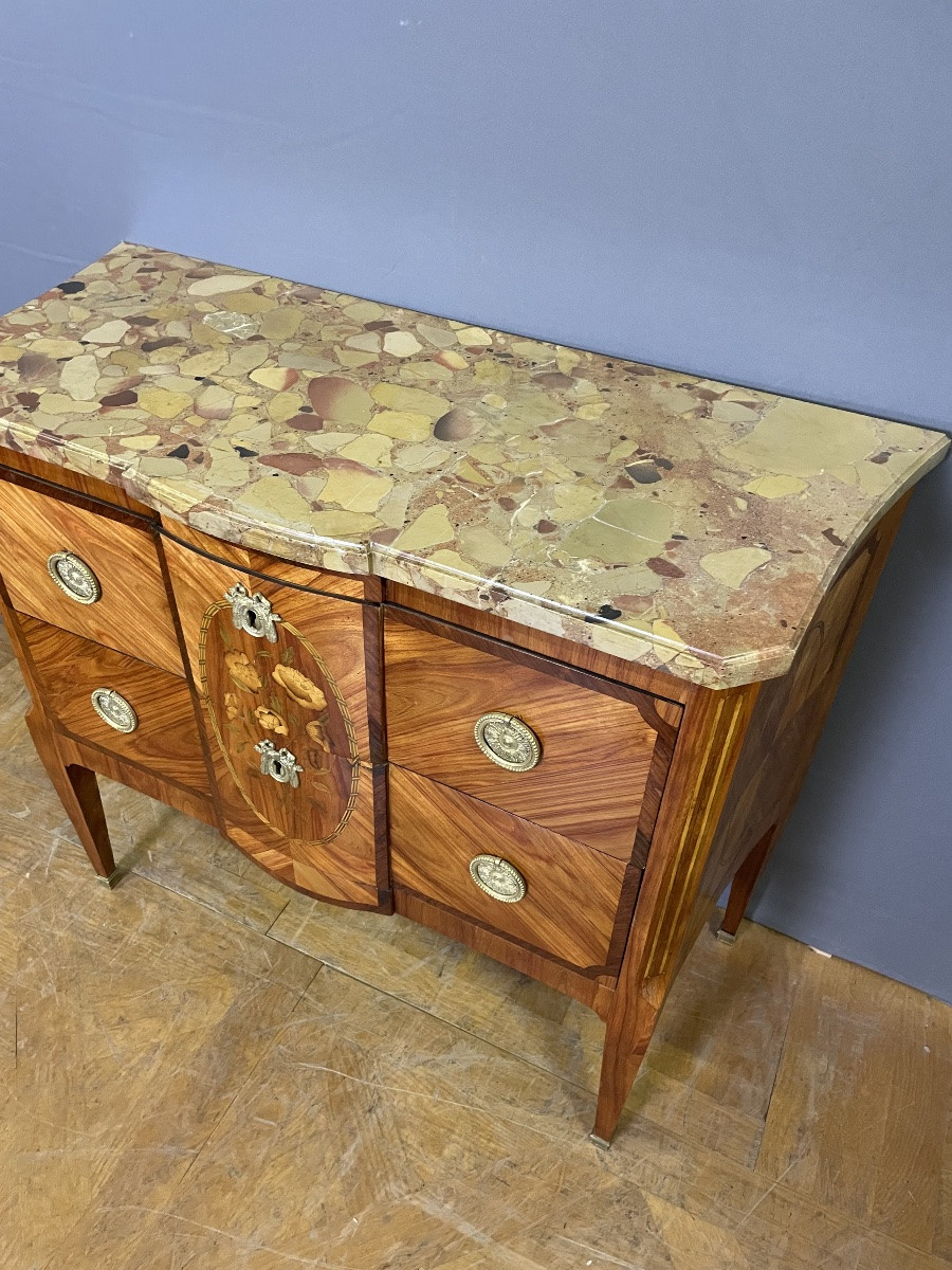 Commode Transition à Ressaut Central vers 1880-photo-4