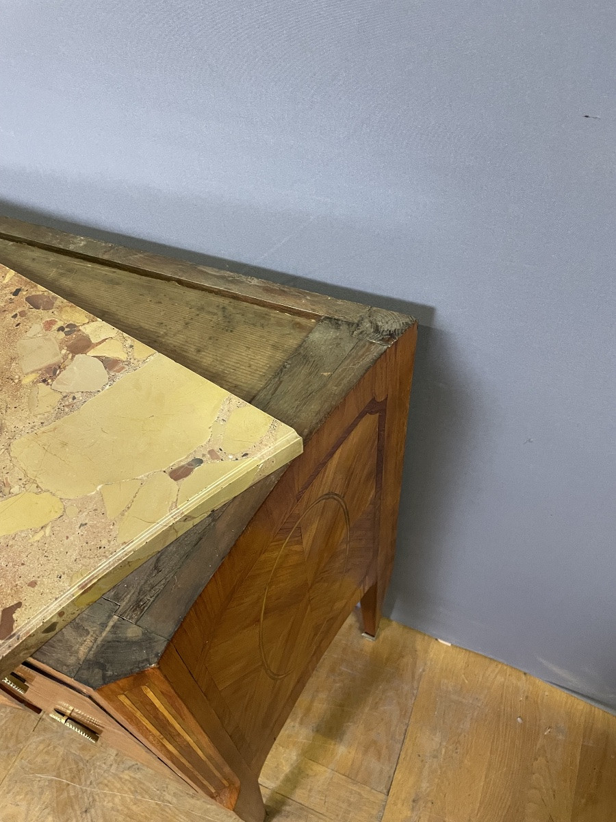 Commode Transition à Ressaut Central vers 1880-photo-2