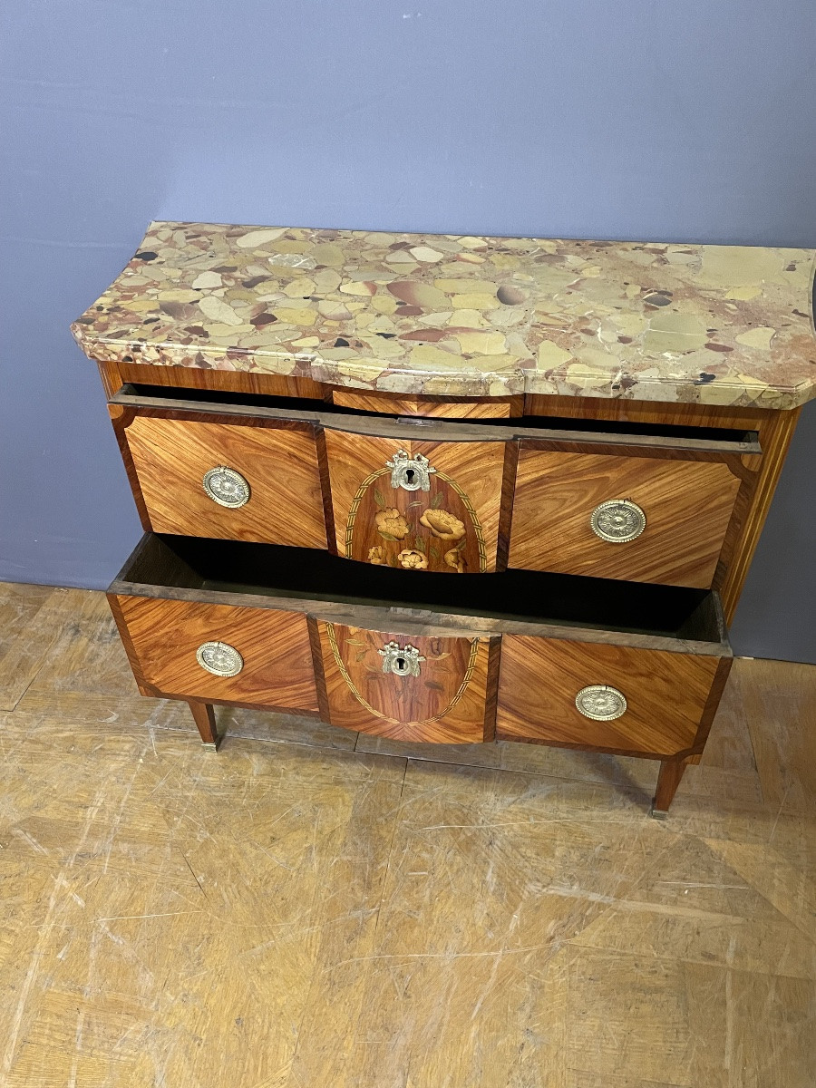 Commode Transition à Ressaut Central vers 1880-photo-3