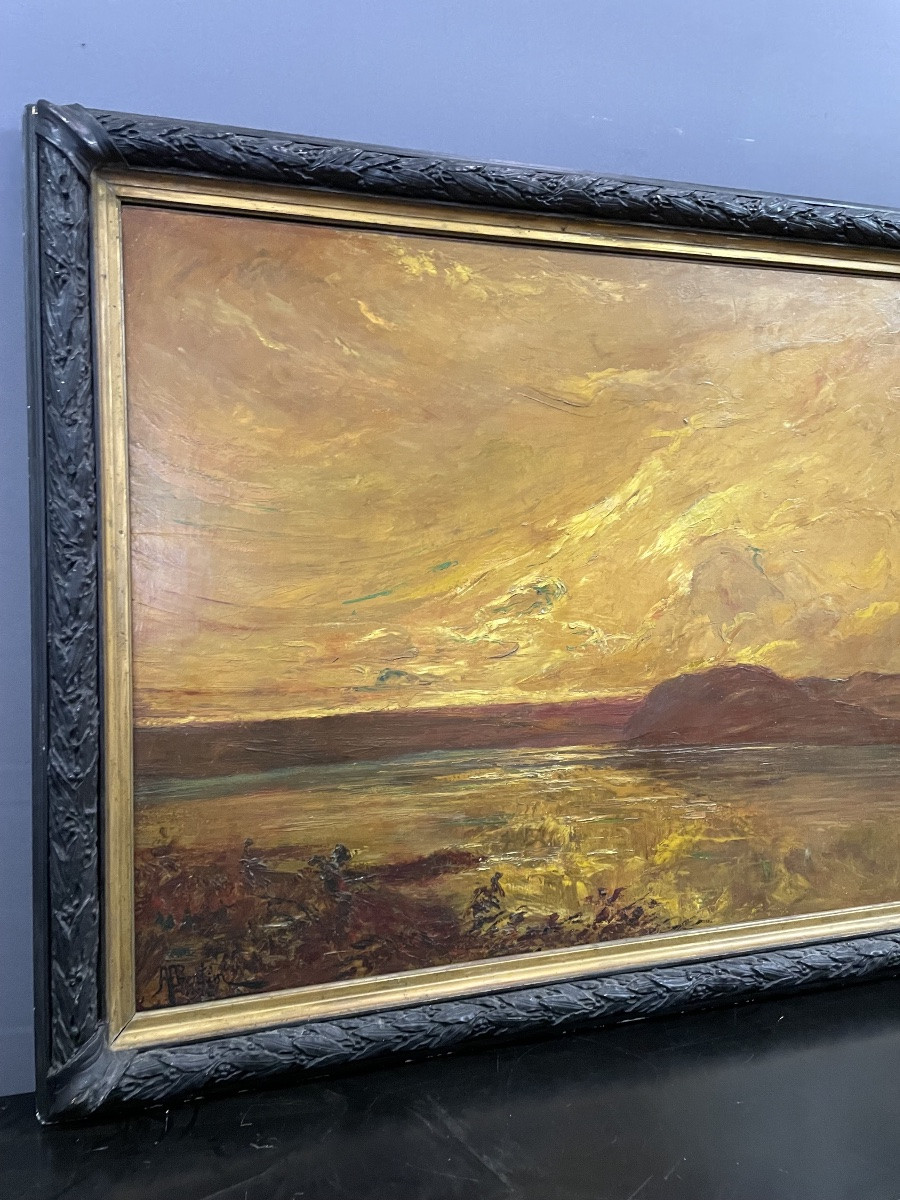 André ALBERTIN "Les Nuées du Soir"-photo-2