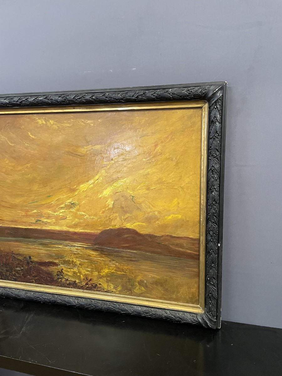 André ALBERTIN "Les Nuées du Soir"-photo-3