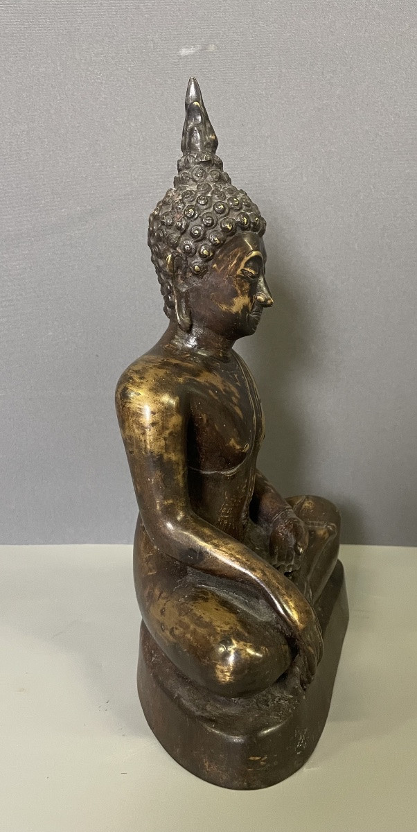 Seated Bronze Buddha -photo-2