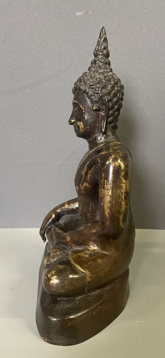 Seated Bronze Buddha -photo-4