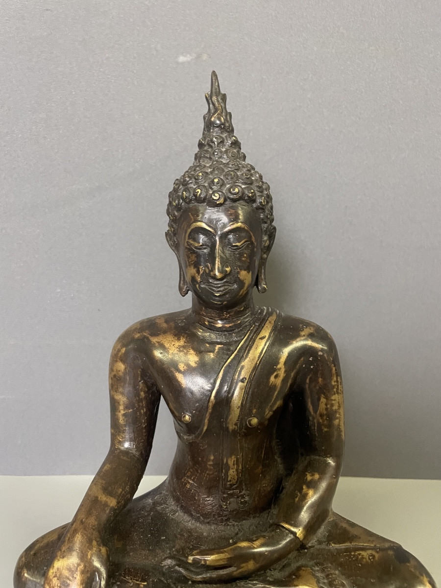 Seated Bronze Buddha -photo-2