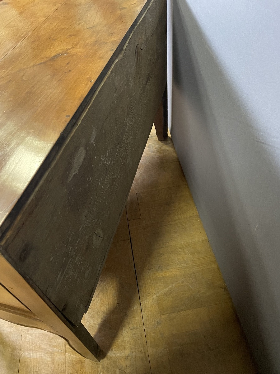 Louis XV Style Walnut Chest Of Drawers, 18th Century-photo-7