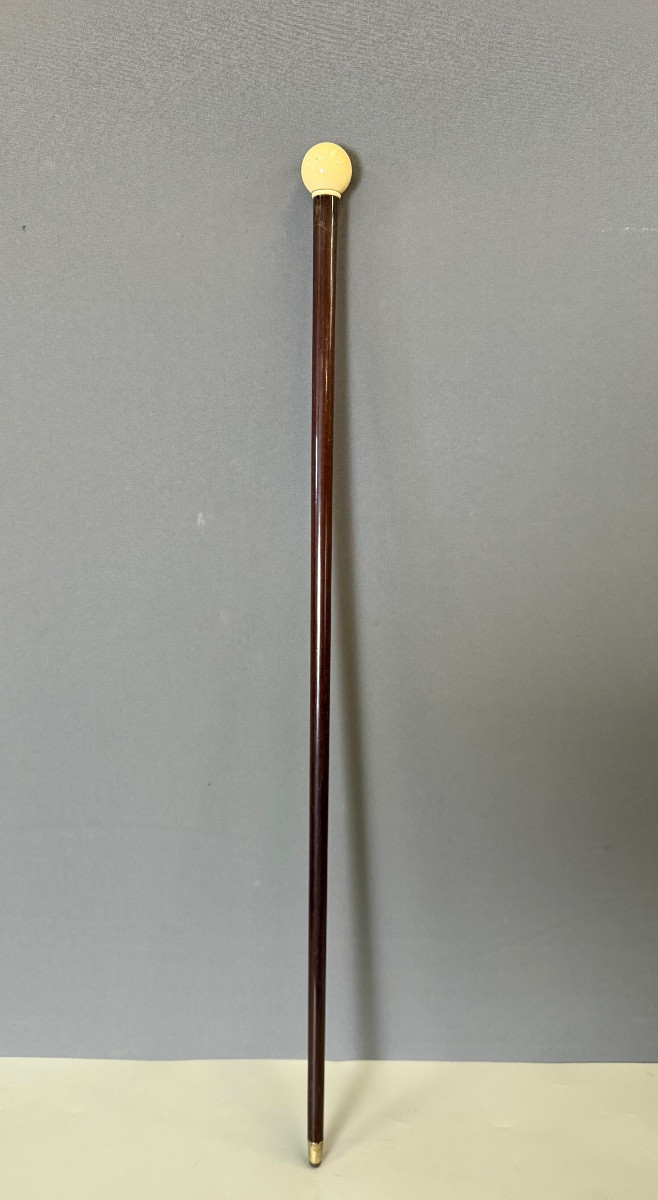 Cane With Ivory Knob-photo-2