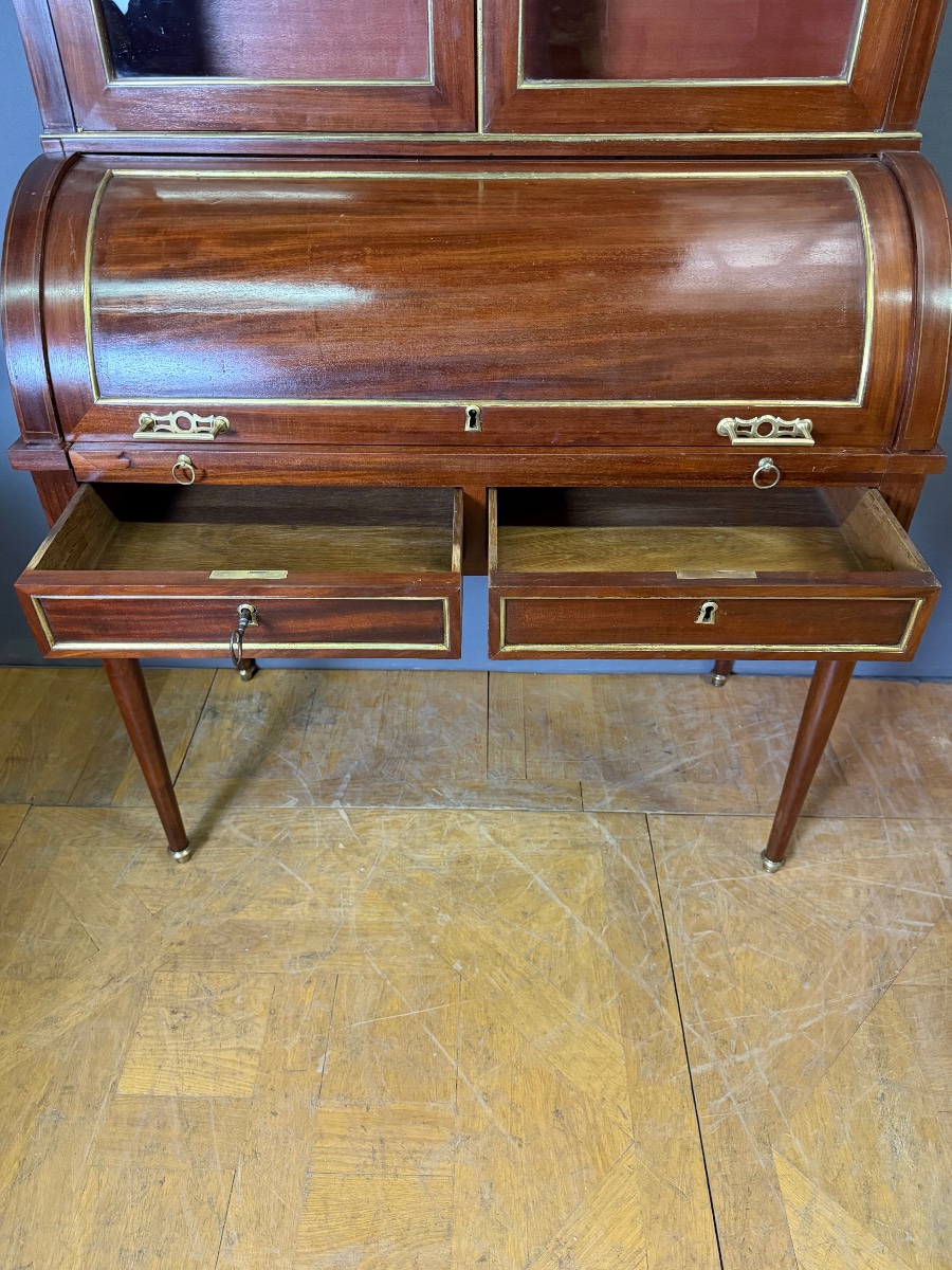 Bureau à Cylindre en Acajou époque Directoire -photo-4