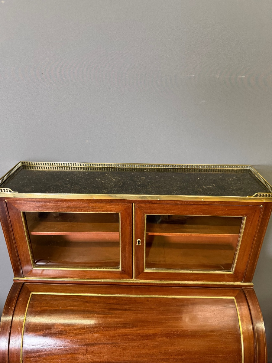 Bureau à Cylindre en Acajou époque Directoire -photo-3