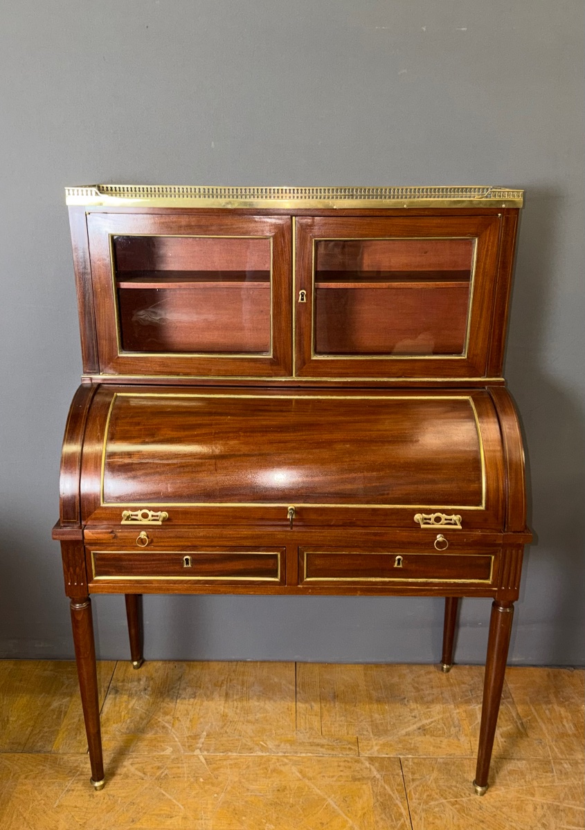 Bureau à Cylindre en Acajou époque Directoire 