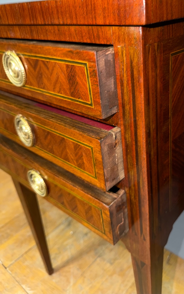 Paire de chevet de Style Louis XVI -photo-4