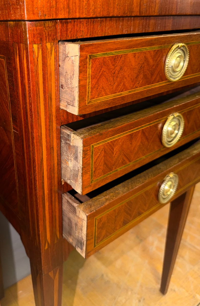 Paire de chevet de Style Louis XVI -photo-1