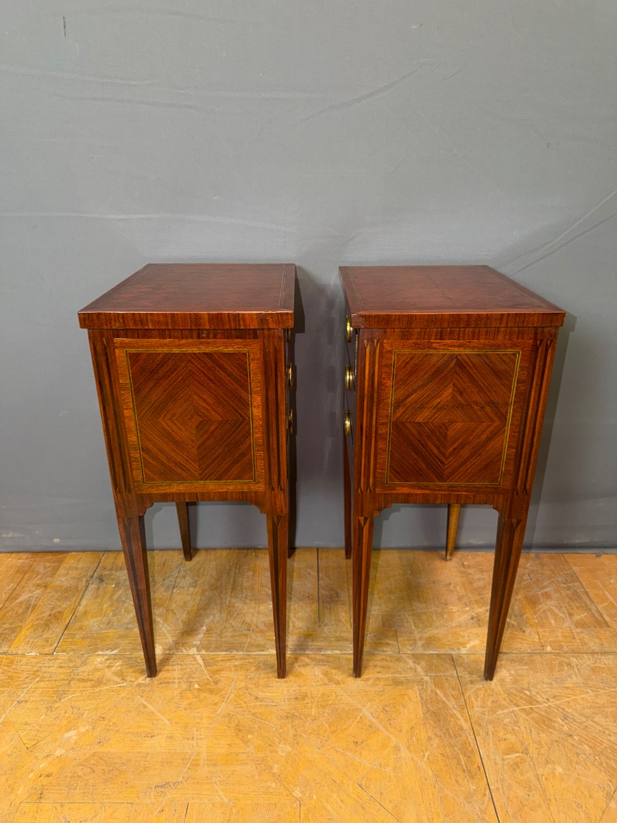Paire de chevet de Style Louis XVI -photo-3