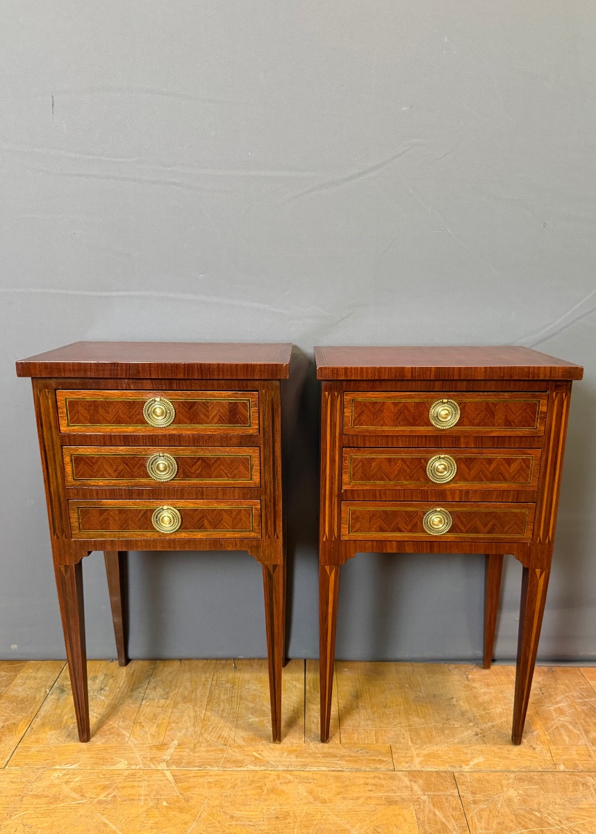 Paire de chevet de Style Louis XVI 