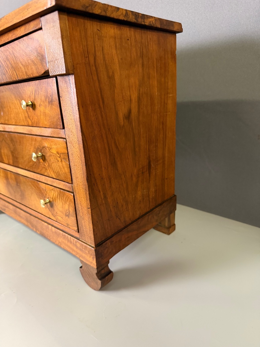 Commode de Maitrise Restauration En Noyer-photo-3