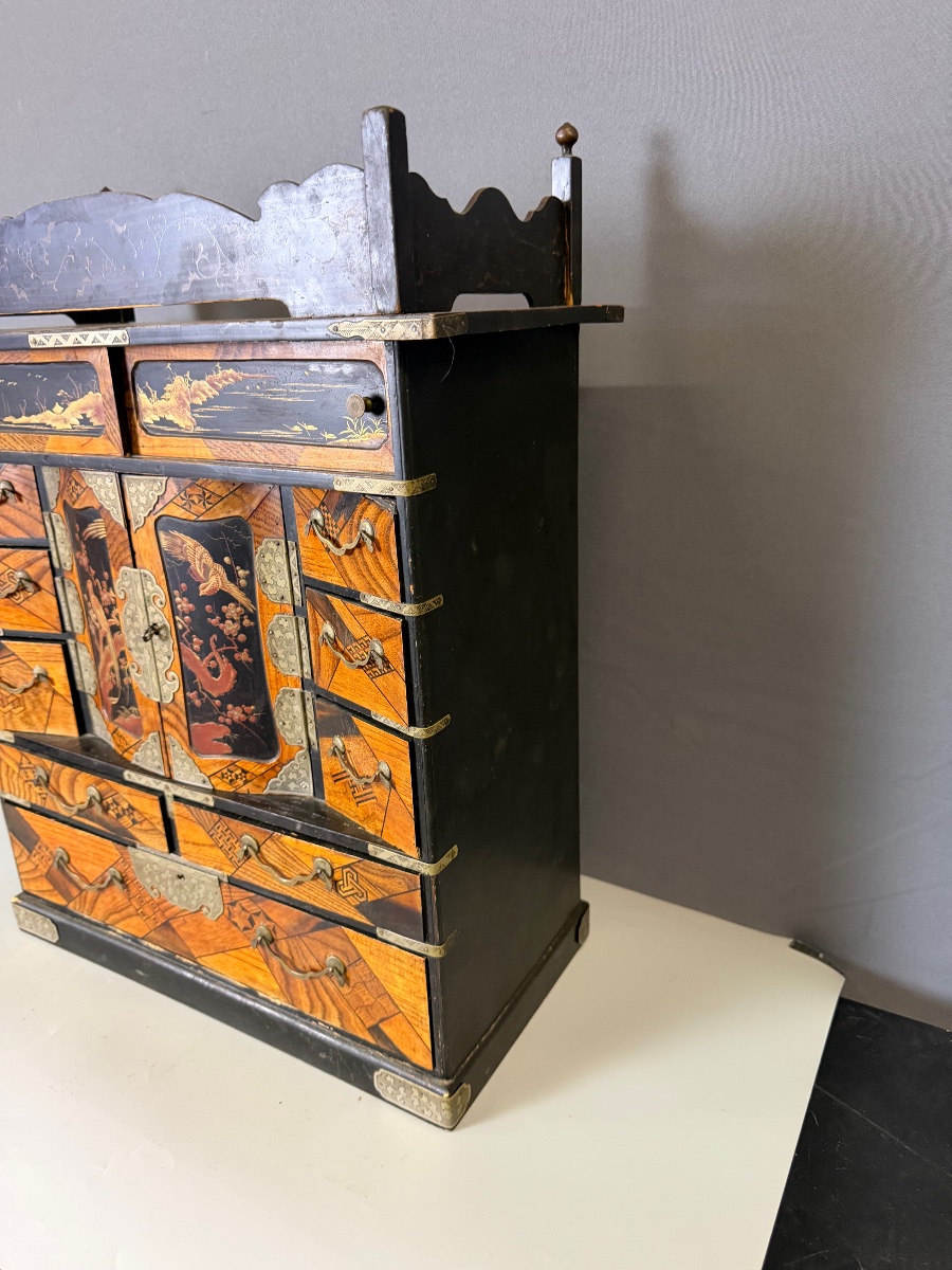 Asian Cabinet, Late 19th Century -photo-2