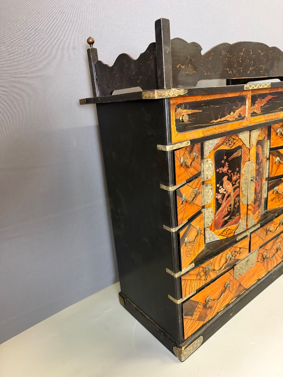 Asian Cabinet, Late 19th Century -photo-3