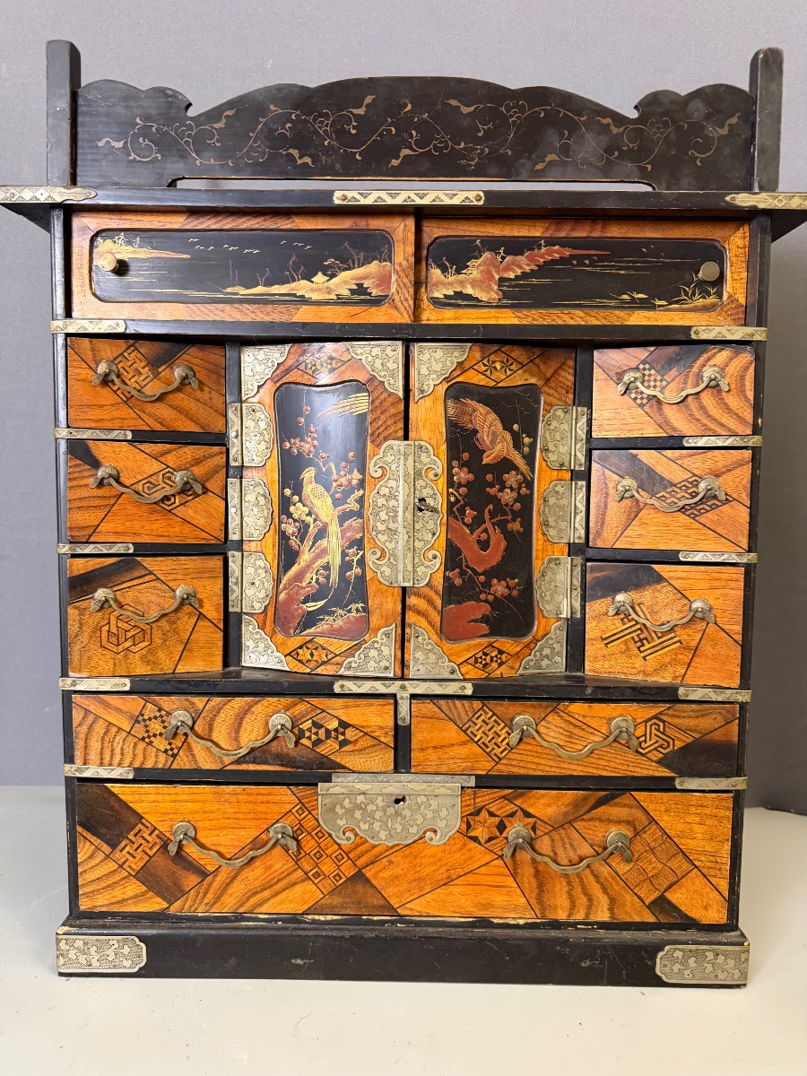 Asian Cabinet, Late 19th Century -photo-4