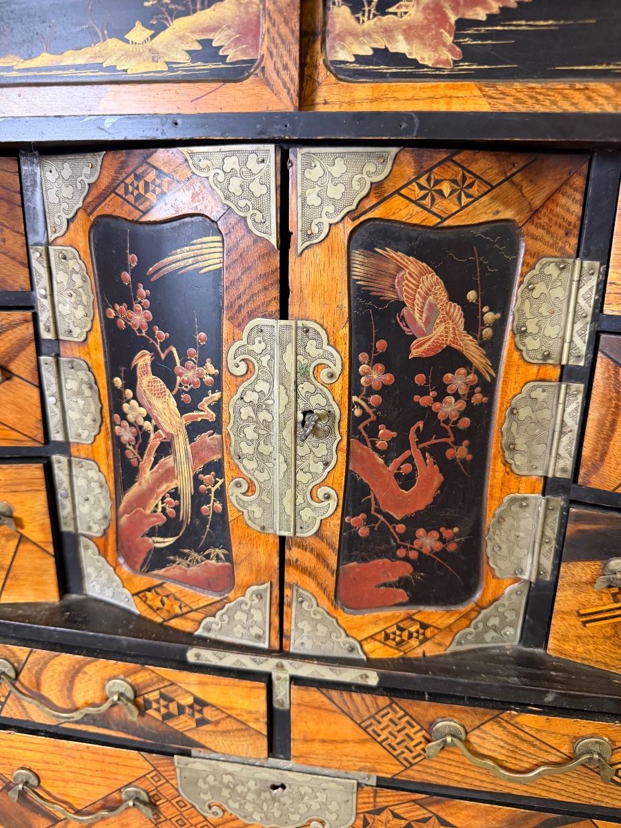 Asian Cabinet, Late 19th Century -photo-1