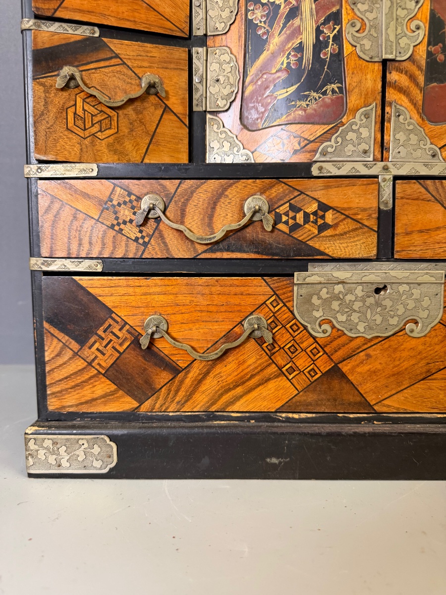 Asian Cabinet, Late 19th Century -photo-3