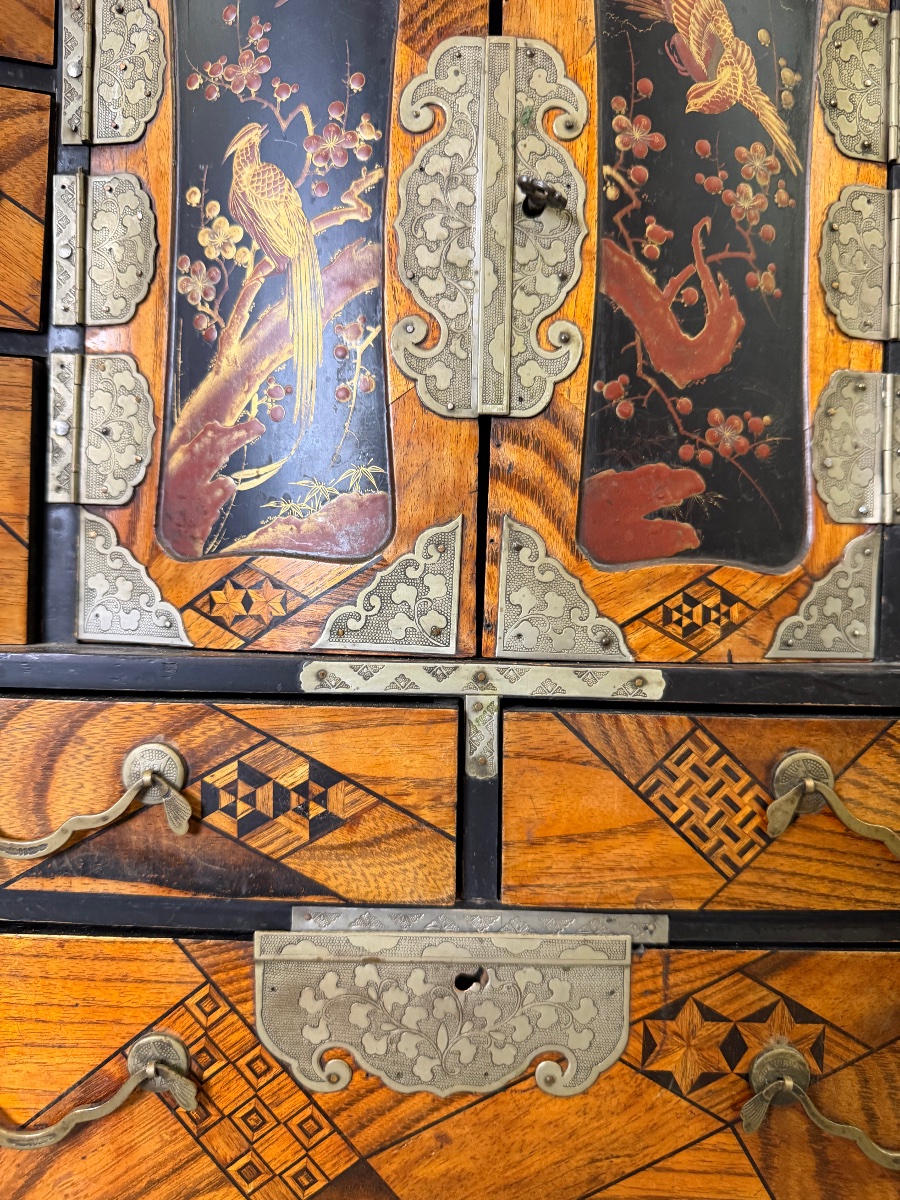 Asian Cabinet, Late 19th Century -photo-5