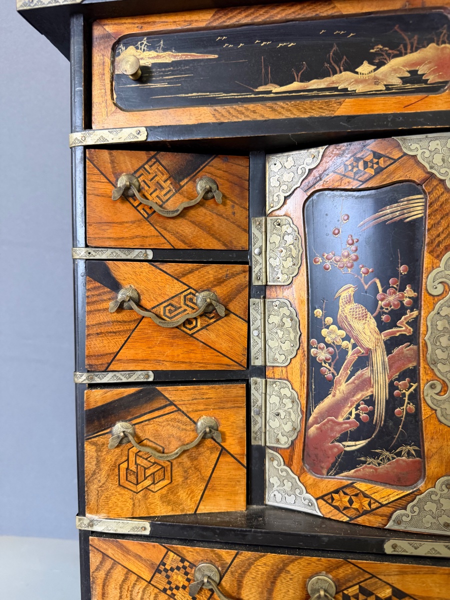 Asian Cabinet, Late 19th Century -photo-6