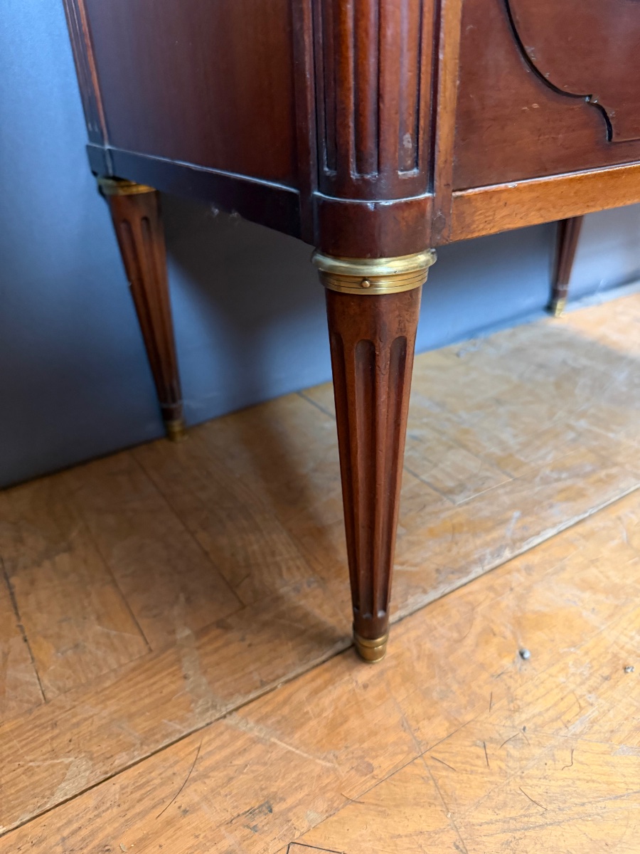 Louis XVI Chest Of Drawers Stamped "mailfert" -photo-1