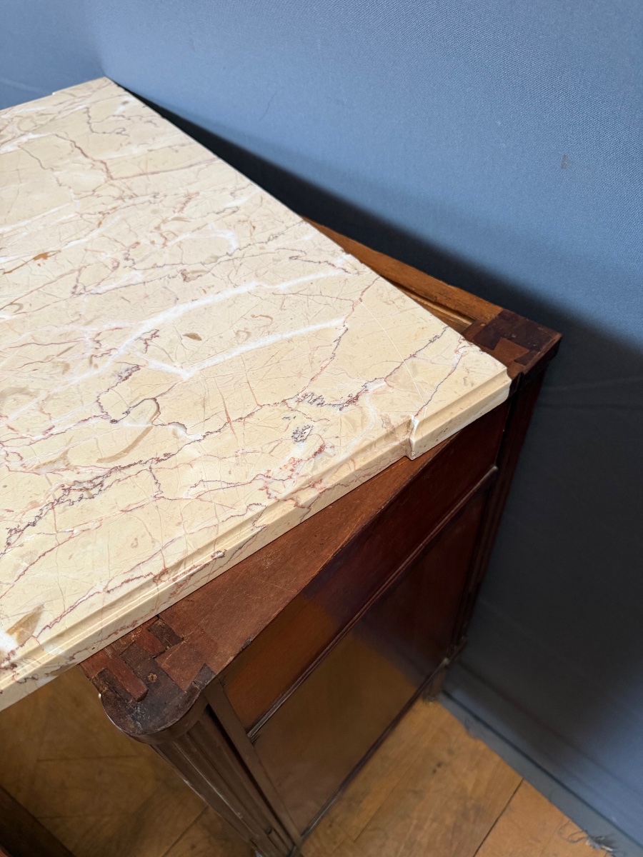 Louis XVI Chest Of Drawers Stamped "mailfert" -photo-3