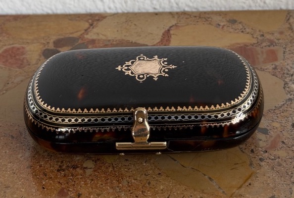 Napoleon III Tortoiseshell Wallet-photo-3