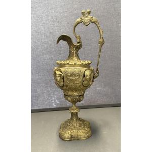 Napoleon III Gilt Bronze Ewer