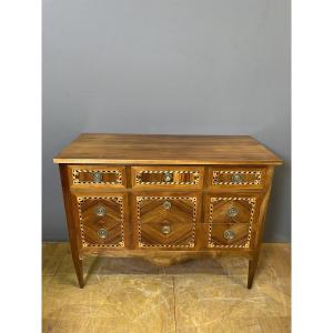 Louis XVI Chest Of Drawers In Fruitwood 