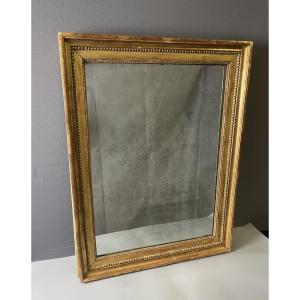 Miroir rectangulaire de style Louis XVI du XIXème