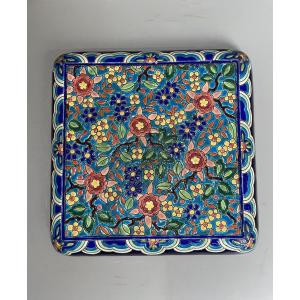 Dessous de plat en Emaux de Longwy 