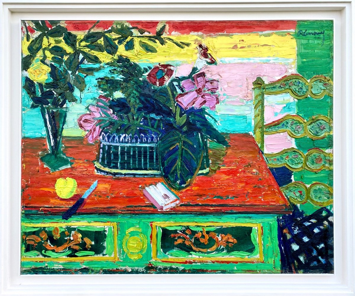 Roger Marcel Limouse, Collo, Algérie 1894 - 1989 Paris, Peintre Français, 'Nature Morte'