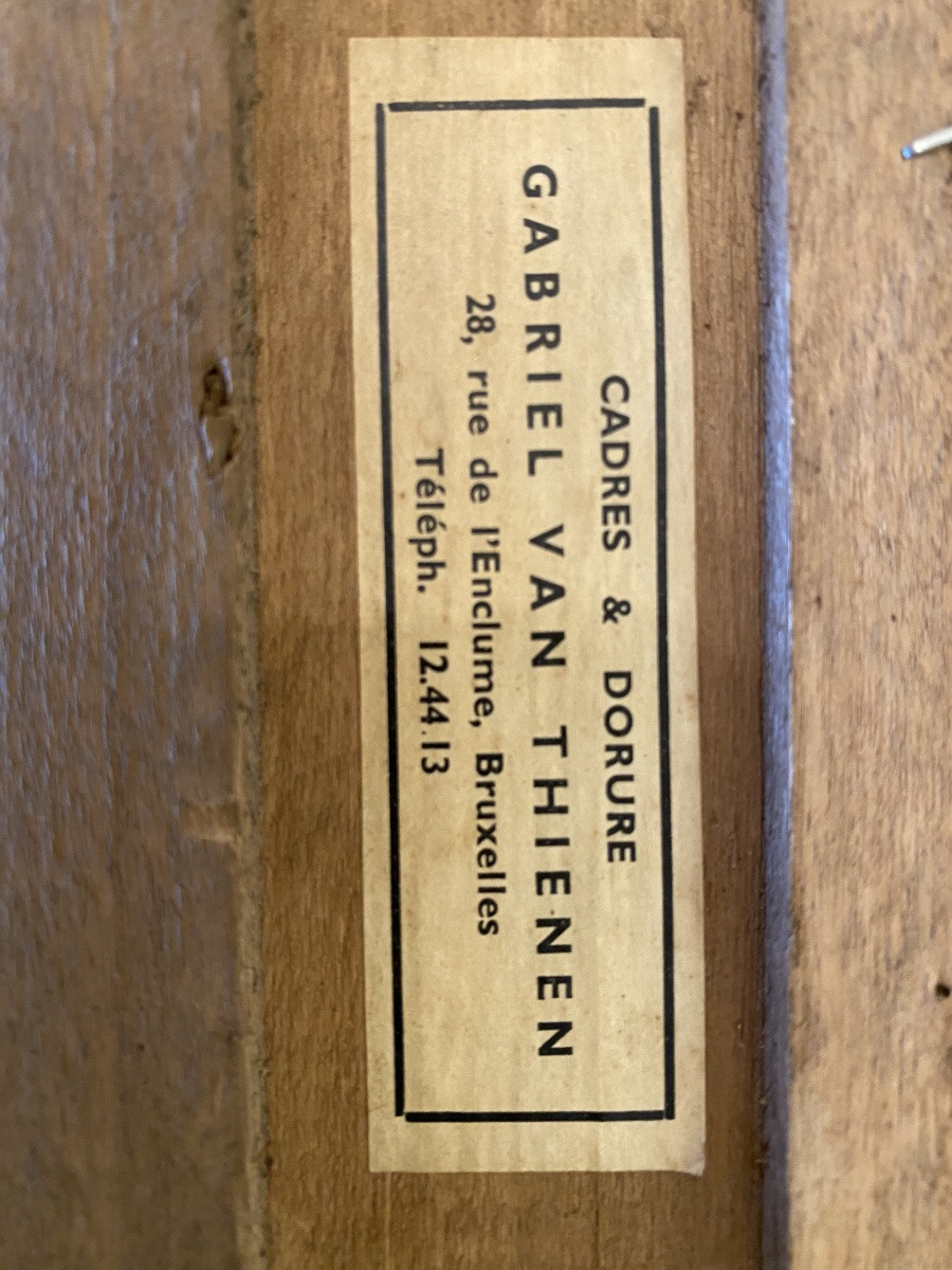 Julien Stappers ( 1875 – 1960 ) - ' Les falaises de l’Esterel sur la Méditerranée '-photo-7