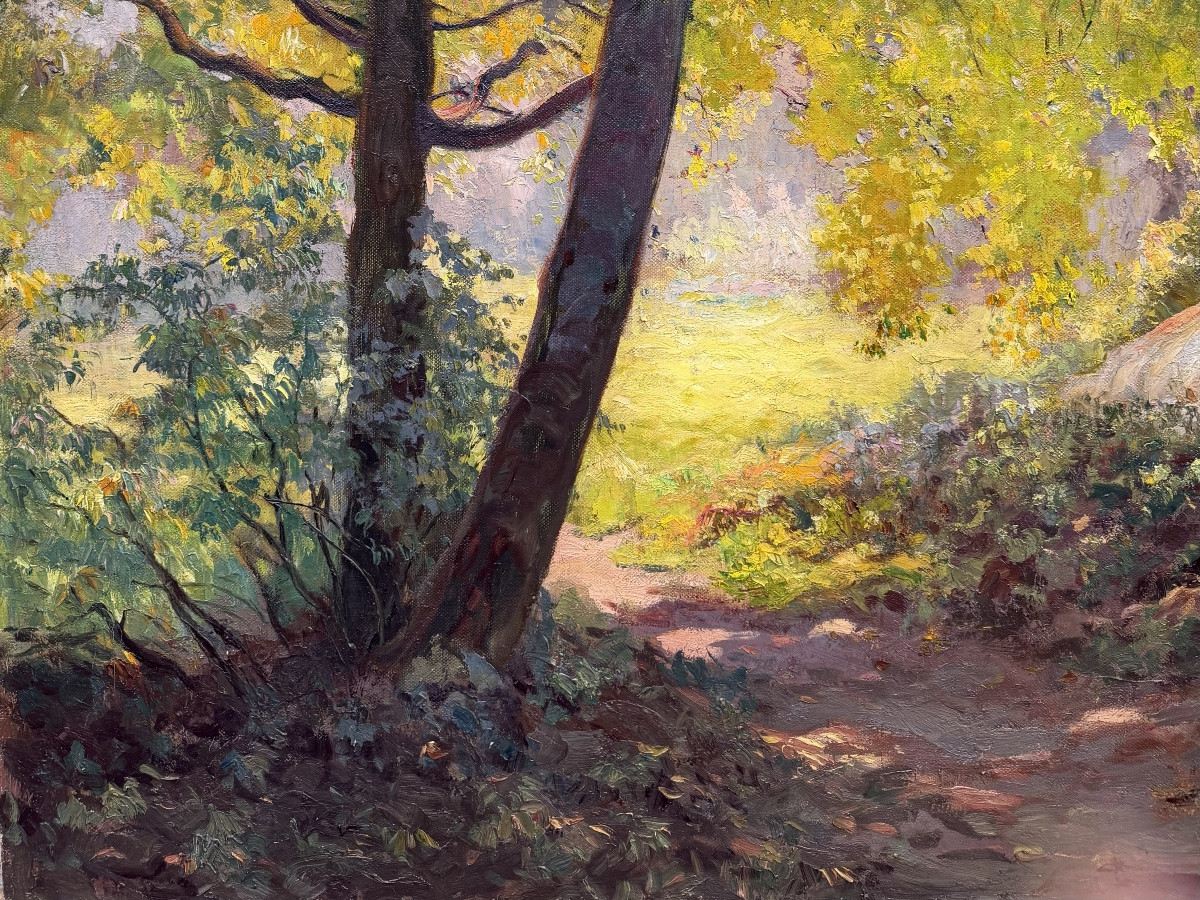 Jeno Karpathy (debrecen 1870 – 1950 Budapest) - Harmony Of Youth And Nature-photo-2