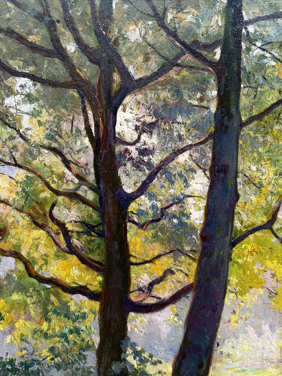 Jeno Karpathy (debrecen 1870 – 1950 Budapest) - Harmony Of Youth And Nature-photo-4