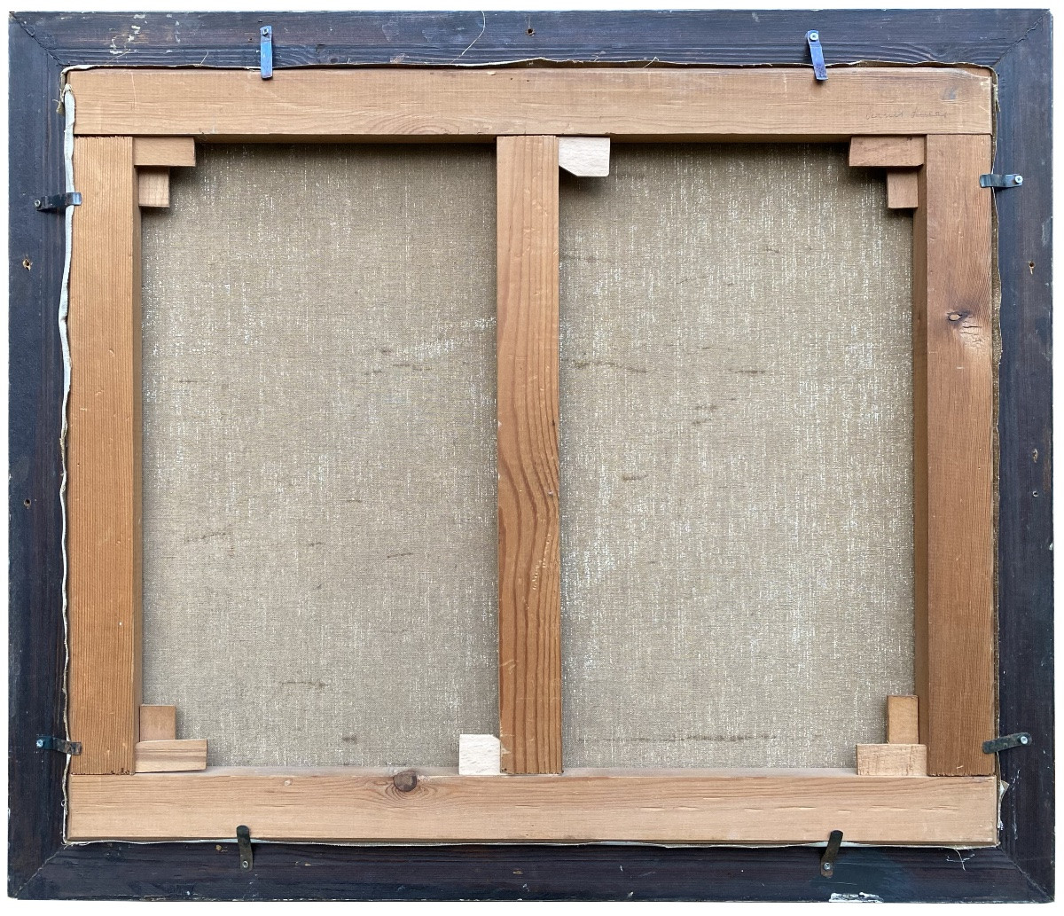 Frans Coppens (haaltert 1895 – Aalst 1974) - “flemish Landscape”-photo-6