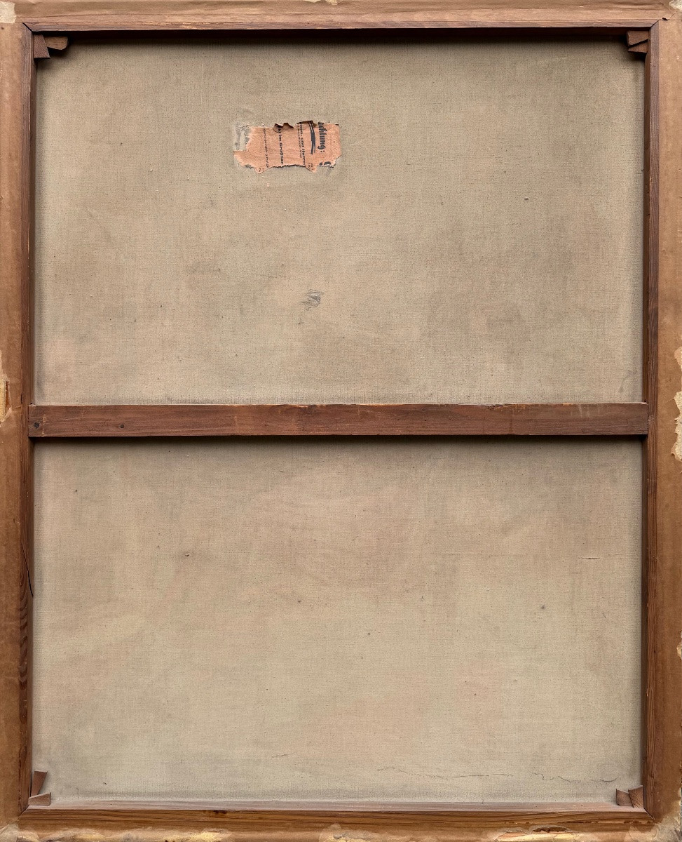 Friedrich Ferdinand (1863 – 1923) - 'girl With Cat By The Fireplace'-photo-7