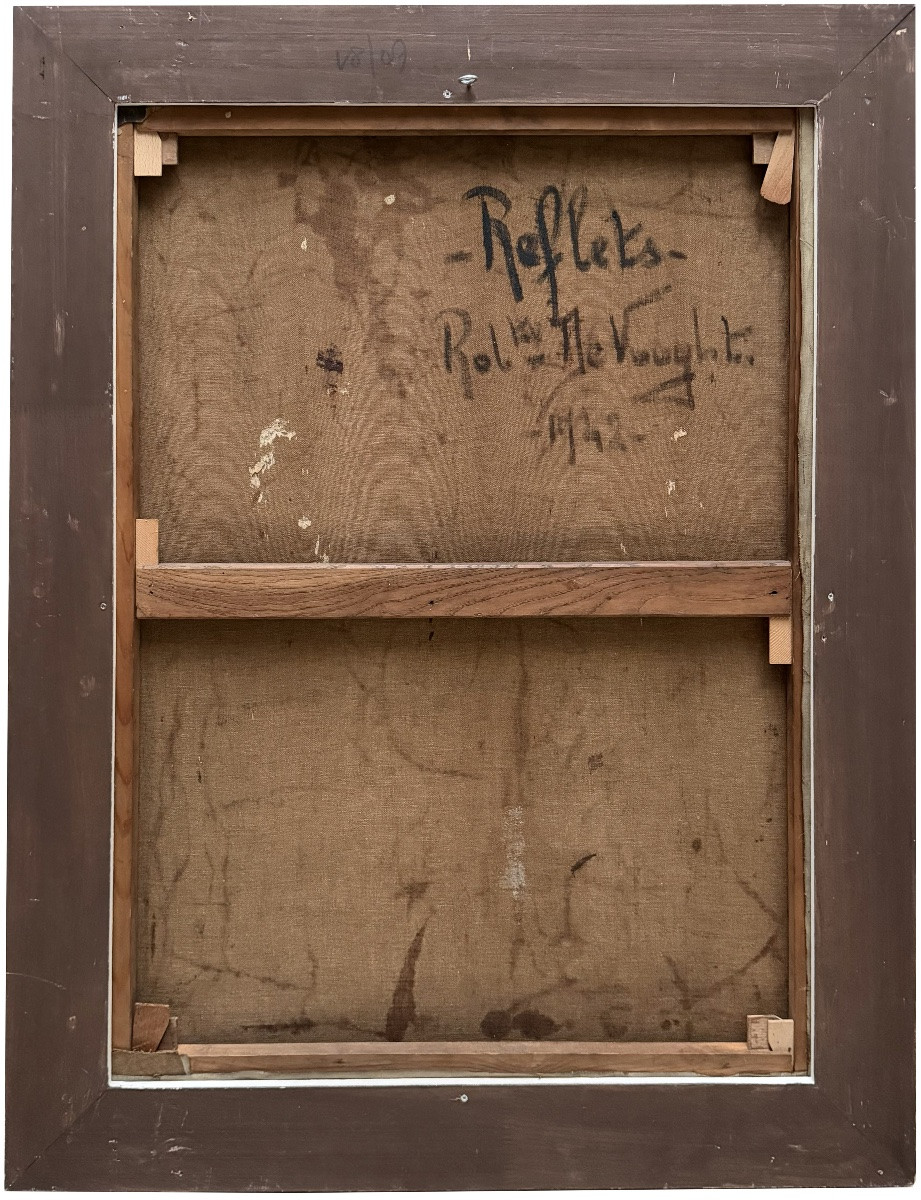 Robertine Devooght ( 1904 – Bruges – 1979 ) - « Le Vase Noir »-photo-3