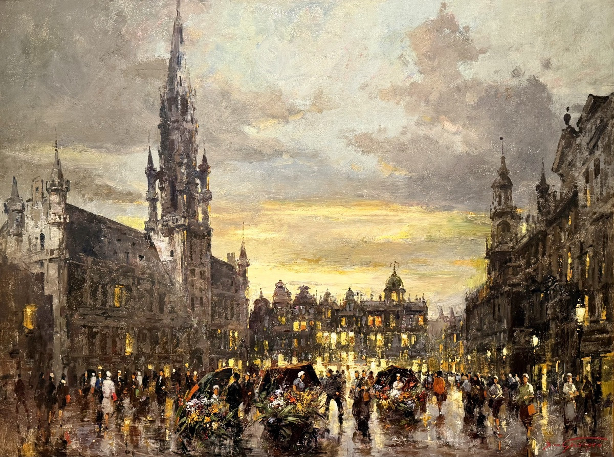 Simon Van Gelderen (brussels 1905 - 1986 Ostend) - -photo-2