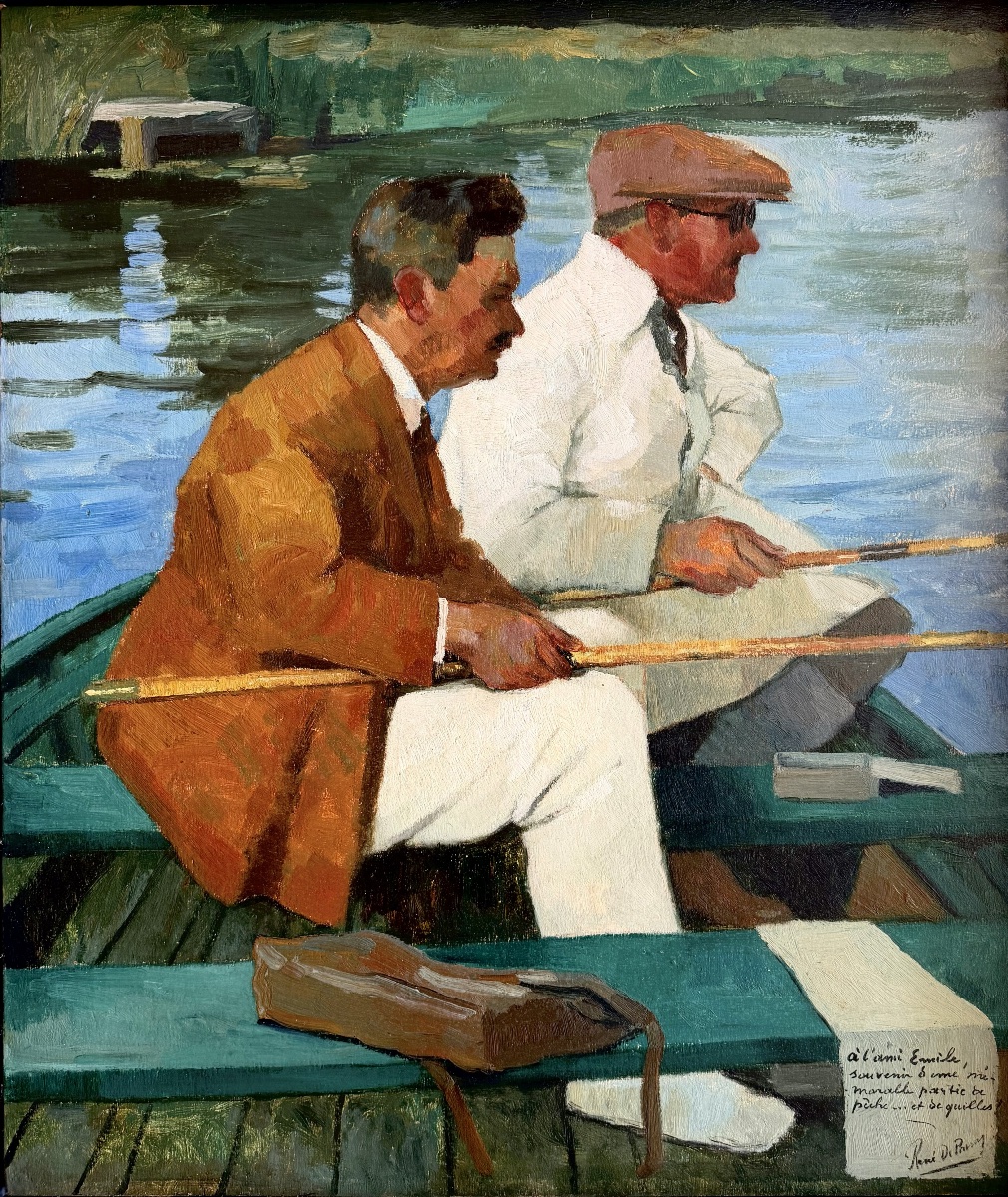 René De Pauw (1887 - 1946) - 'a Memorable Fishing Trip'-photo-2