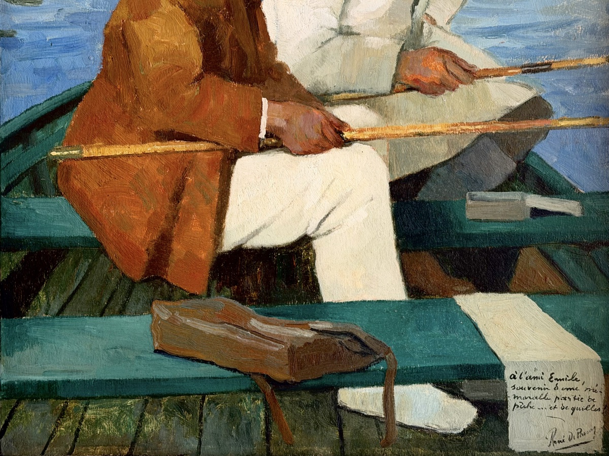 René De Pauw (1887 - 1946) - 'a Memorable Fishing Trip'-photo-3