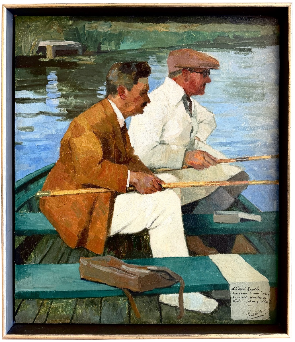 René De Pauw (1887 - 1946) - 'a Memorable Fishing Trip'