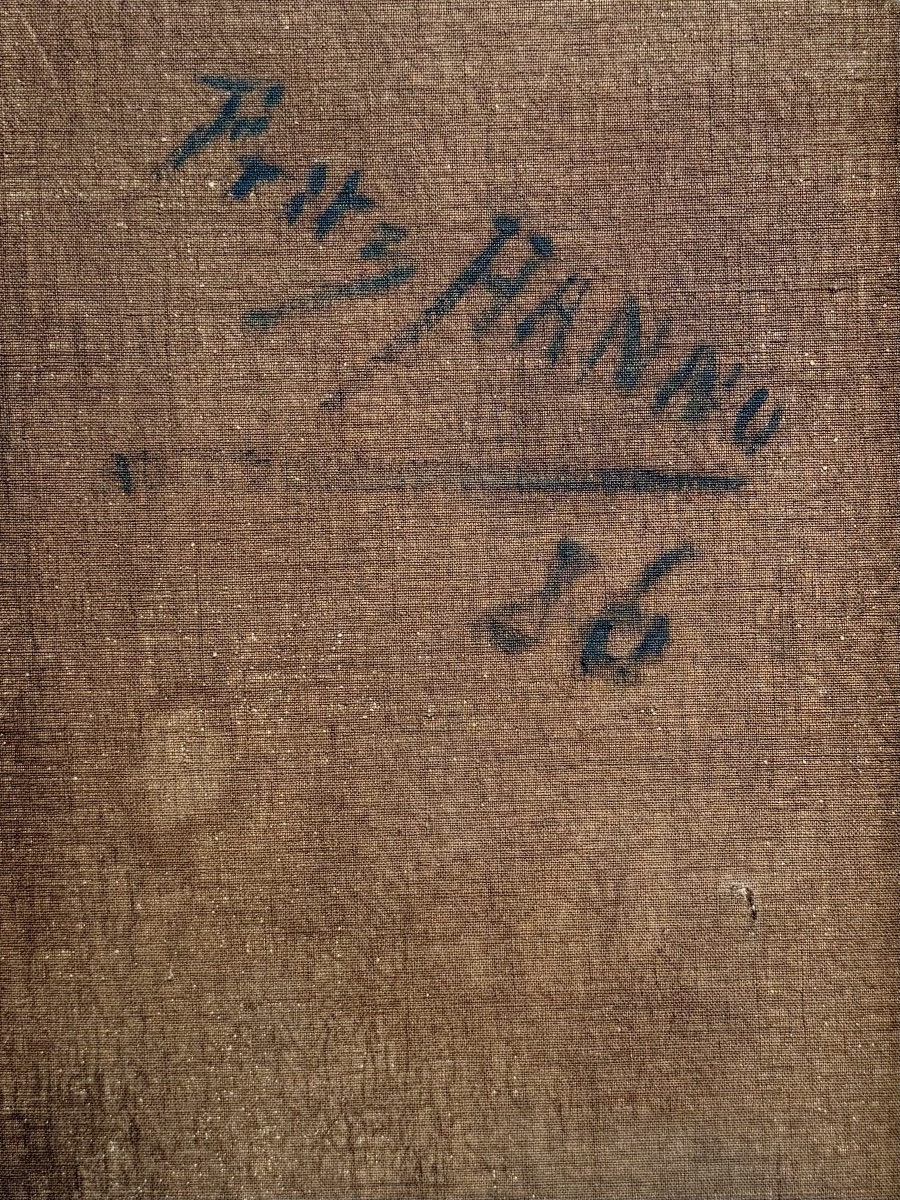 Fritz Hanno (1861 – Antwerp – 1921) - 'flower Arrangement'-photo-7