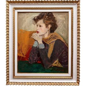 Cesare Monti ( Brescia 1891 - 1959 Bellano) -  ' Studio Di Figura '