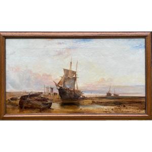 La Côte Nord-est De l'Angleterre, Stubbs Ralph, Bridlington 1826 - 1879 Levisham, Angleterre