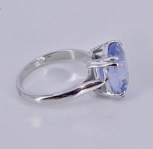 Bague or blanc saphir ceylan-photo-2