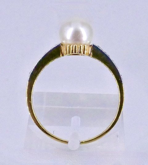 Early 20th-century Pearl Ring -photo-3