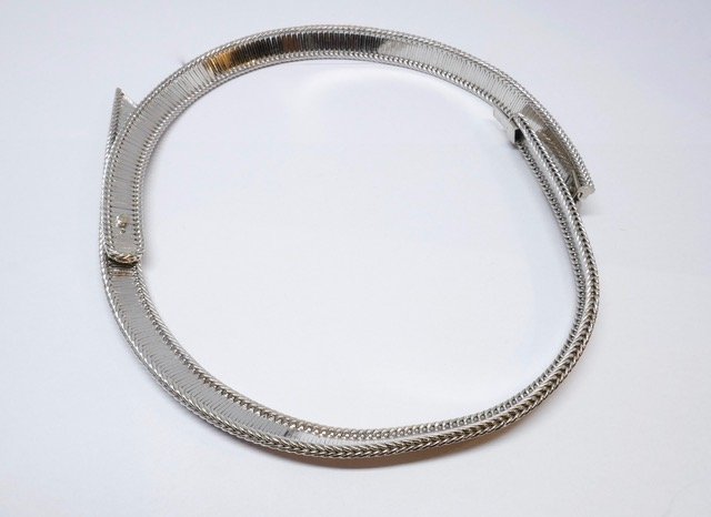 Necklace In White Gold 1960-photo-2